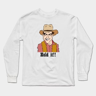 GUNSMOKE MATT DILLON T-SHIRT FAN ART Long Sleeve T-Shirt